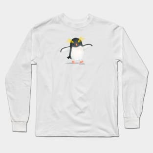 Macaroni Penguin Long Sleeve T-Shirt